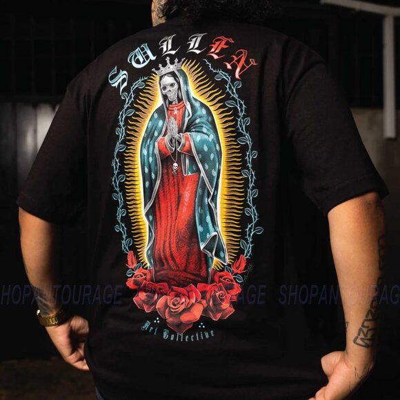 Sullen Art Collective Madre Virgen Standard SCM7053 Short Sleeve Men`s T-shirt - Picture 3 of 8